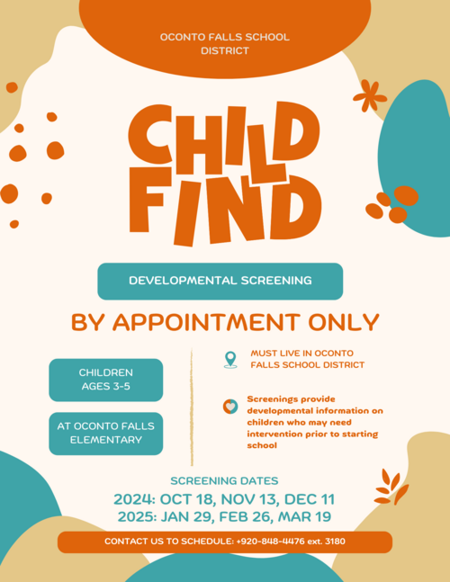 OFSD Child Find Screenings